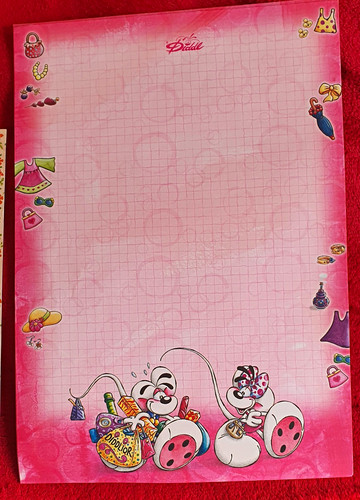 Diddl briefpapier konvolut set - briefpapier, konvolut/set