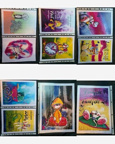 Diddl briefpapier set konvolut - diddl, briefpapier-set