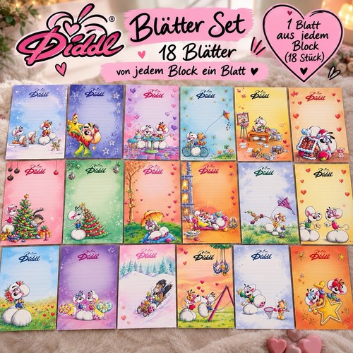Diddl blätter set - blätter-set,