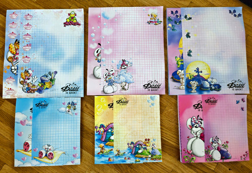 Diddl briefpapier set konvolut - briefpapier-set,