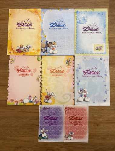 Diddl block konvolut - diddl, 8er-set