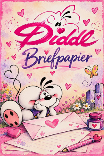 Diddl briefpapier sammlung - diddl,